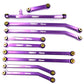 TEIRAY SCX24 Links Upgrades High Clearance RC Crawler Car Steering Rod Tie for SCX24 Gladiator 1/24 RC Crawler Car Axial AXI0000