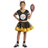 Modern Hero Pittsburgh Steelers Girl'S Nfl Mvp Tailgate Tutu Dress Costume, Size Medium