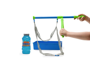 Gazillion Giant Premium Big Bubble Loop Create Gigantic Bubbles Party Bag Filler Wave The Wand To Create The Biggest Bubbles Ever Includes Non-Toxic 16Oz Solution Outdoor Toys & Gifts For Kids Aged 3+