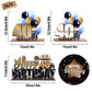 Lingteer Happy 40Th Birthday Gold Acrylic Table Topper Centerpieces Set - Cheers To Forty Years Old Birthday 40Th Bday Party Gift Decorations.