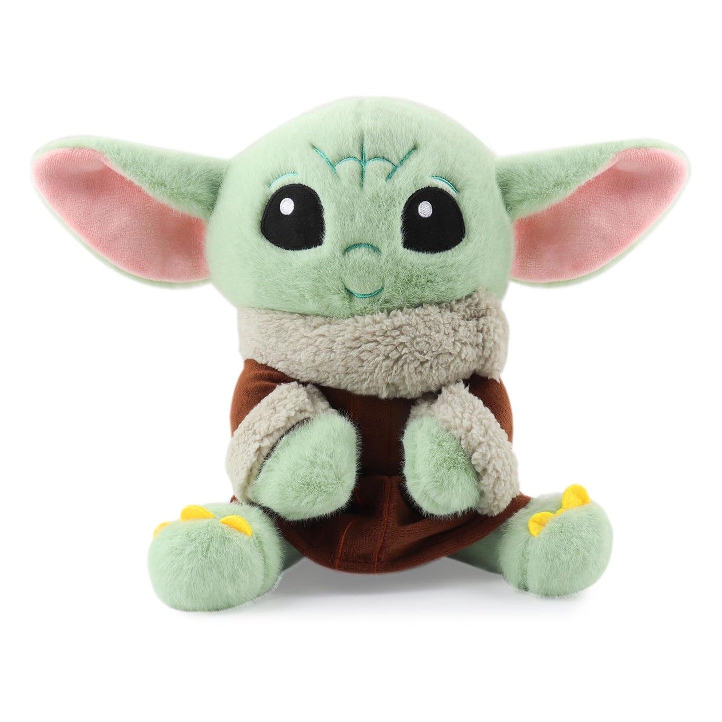 Baby Yoda Plush Toys Stuffed Baby Yoda Plush Cute Yoda Doll For Child Stuffed Animals Travel Toys For Kids(10 Inch)