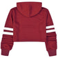 Perfashion Kids Red Cropped Hoodies 10 11 Years Unicorn Sweatshirts Cute Pullover Tops