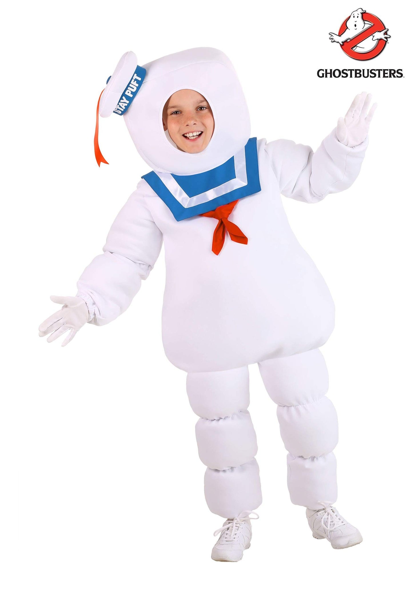 Ghostbusters Stay Puft Marshmallow Man Costume For Kids, Boys And Girls Ghostbusters Cosplay Halloween