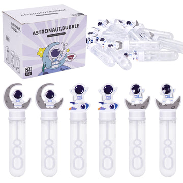 Space Party Favors Astronaut Bubble Wands For Kids Outer Space Themed Galaxy Planet Birthday Party Supplies Goody Bag Fillers St