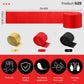 Kisston 10 Rolls Crepe Paper Streamers 820 Ft, Red Gold Black Crepe Paper Decorations for Wedding Ceremony Birthday Party