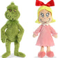 Aurora World Plush - Dr. Seuss The Grinch 18In With Dr. Seuss Cindy Lou Who 12In