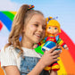 The Loyal Subjects Rainbow Brite Doll - 12-Inch Soft Plush, Multicolored, Model PLSH12RBRAI01