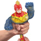 Heroes Of Goo Jit Zu Marvel Hero Pack. Captain Marvel Squishy, Ideal Christmas/Birthday Present For Boys. Superhero Toy. Ages 4 Years+, Blue, 4.5 - Inch Tall