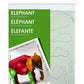 Trutru Elephant European 3D Puzzle Diy Craft Kit; Arts And Crafts, Model Kit