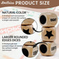 Buffsiss Left Right Center Game Dice 16mm Wooden Dice with Drawstring Bag,Standard Size 6 Sided for Left Right Center Game Dice