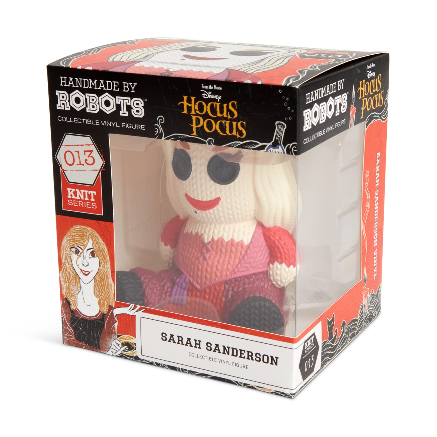 Handmade By Robots Sarah Sanderson Full Size Vinyl Figure, Multi (Dsny131)