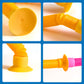 JOYIN 4 Pcs Pop Tubes Suction Cup Giraffe Toys, Autism Sensory Gifts Fidget Toys for Kids Toddler Boys Girls Year Ages 3 4 5 6 7