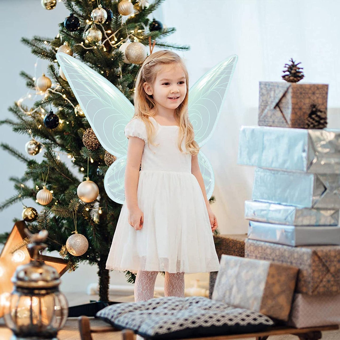 Halloween Costumes For Girls Women Butterfly Fairy Wings For Fairy Costumes Sparkle Fairy Princess Wings Party Favor