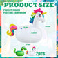 Hiboom Giant Inflatable Hopping Toys 51 Inch Bouncer Animal Toys Ride On Toys Hopping Toys Hopper For Birthday Party Gifts Suppo