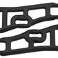 RPM 70662 Wide Front A-Arms, Traxxas E-Rustler and Stampede 2WD, Black
