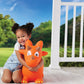 Kidoozie Bounce Around Dino - Inflatable Dinosaur Bouncer - Indoor & Outdoor Fun For Ages 2+