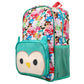 Bioworld Girls' Plush Backpack (Little Big Kid), Teal, One Size