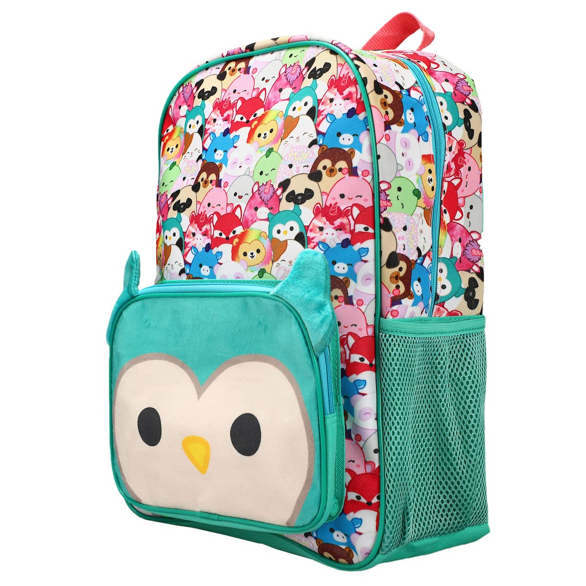 Bioworld Girls' Plush Backpack (Little Big Kid), Teal, One Size