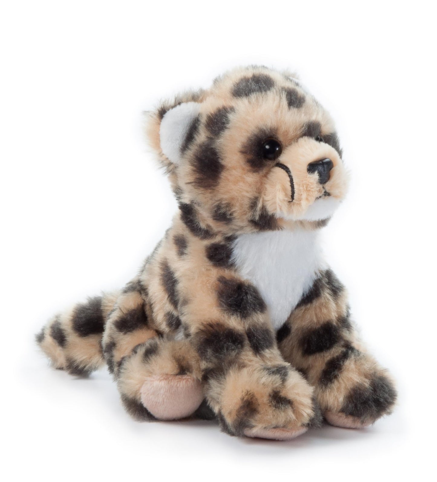 The Petting Zoo Cheetah Plush Toy - 6" Brown Stuffed Animal, Recycled Materials, Model 421012, Perfect Gift for Kids