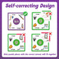 Torlam Phonics Puzzle, Rhyming Games Phonics Games Flash Cards For Kids Toddler, Learn To Read Spelling Reading Sight Words, Trigraphs Site Words For Preschool Kindergarten Homeschool Supplies