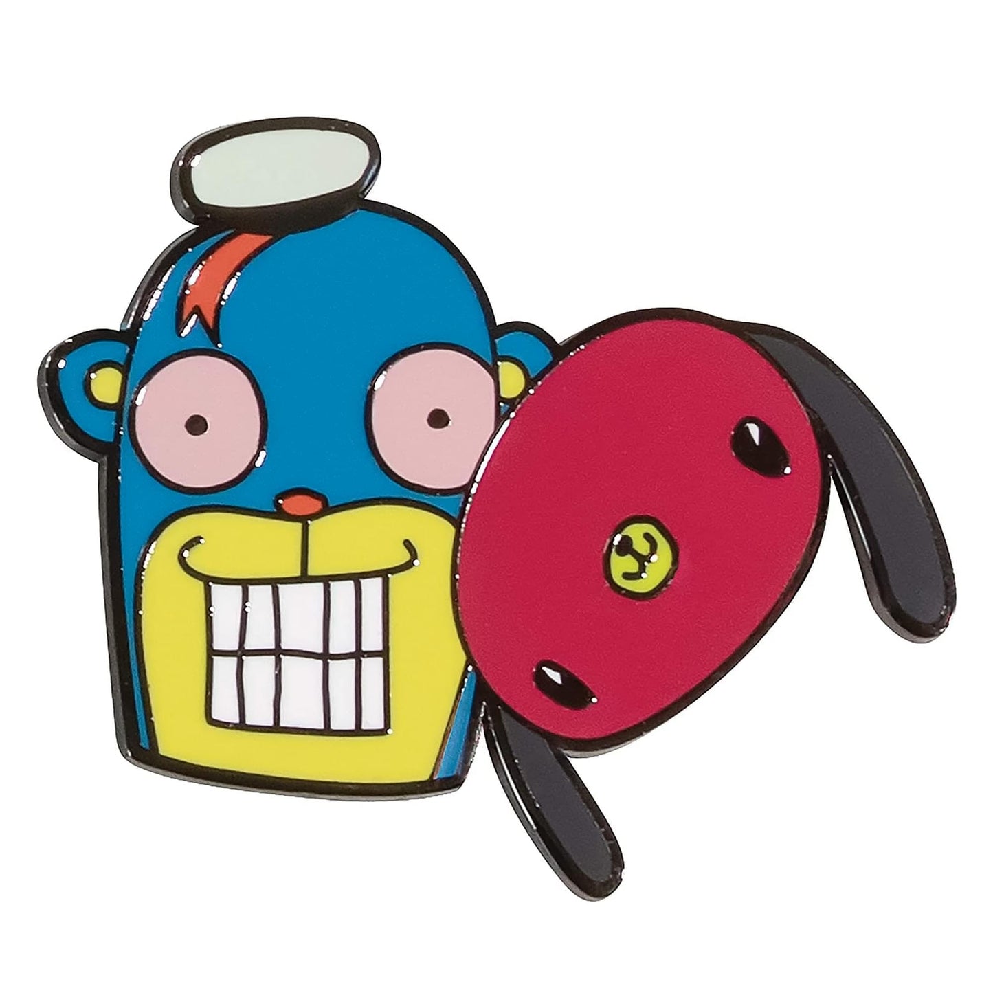 Umbrella Academy Hazel And Cha Cha 2.5 Inch Enamel Magnet