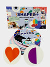 Littlefolks Shapes Flashcard Velcro Activity Book | Match The Shapes | Toddlers Busy Binder 10 Reusable Pages | Birthday/Rakhi G