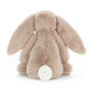 Jellycat Bashful Beige Bunny Plush Toy - Large 14 Stuffed Animal, Soft Polyester, Classic Children's Gift