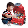 KOOL KARZ PLAYGROUND Big Truck Engine Repair Toy Set - The Ultimate Play Mechanic Experience for Kids (Red) - ACCREDITED STEAM T