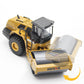 Dollox Die-cast Road Roller Toys 1/50 Scale Metal Engineering Road Planer Vehicle Truck Toy High Detail Construction Vehicles Mo