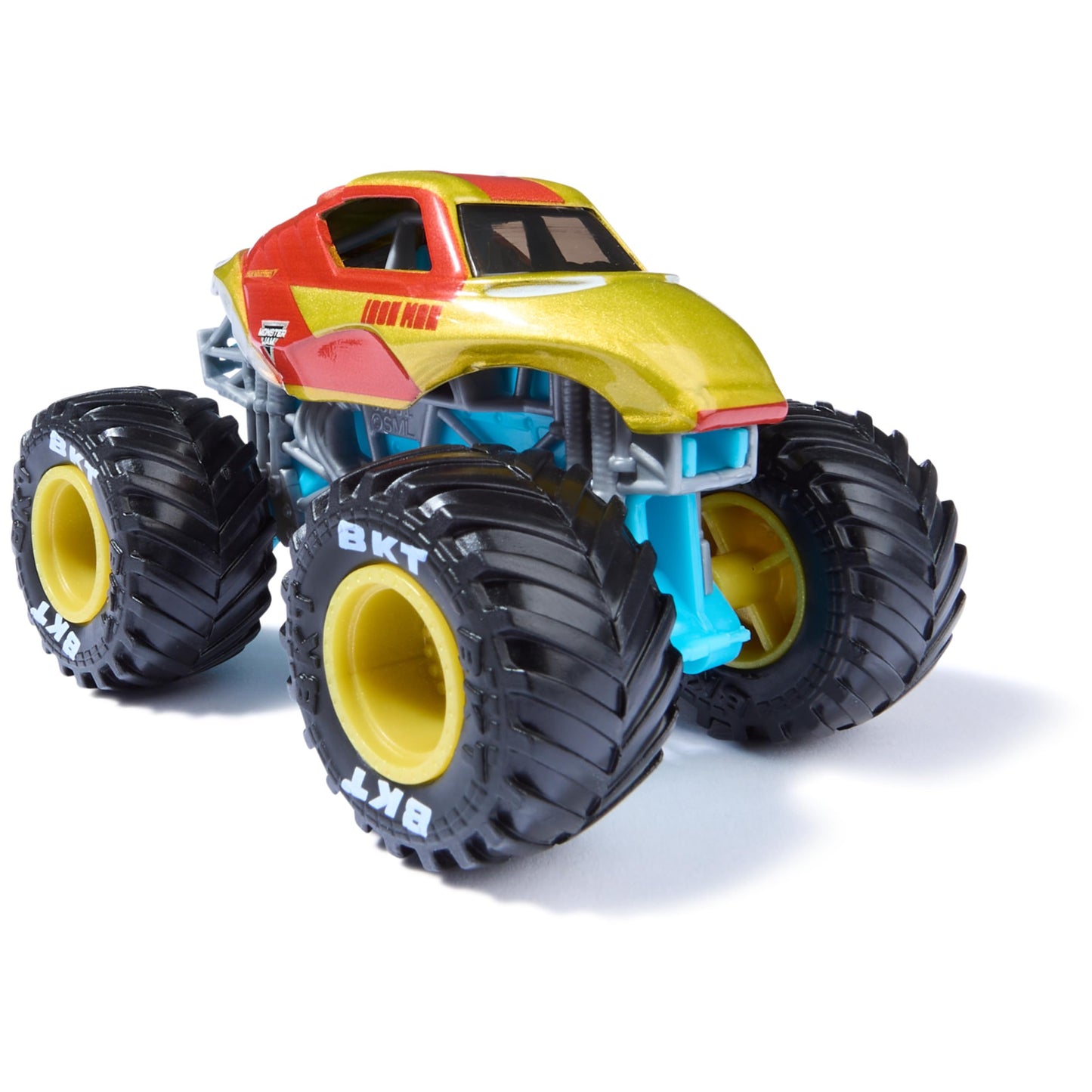 Monster Jam, Marvel Official Iron Man Vs. War Machine Die-Cast Monster Trucks, 1:64 Scale, Kids Toys For Boys And Girls Ages 3 A