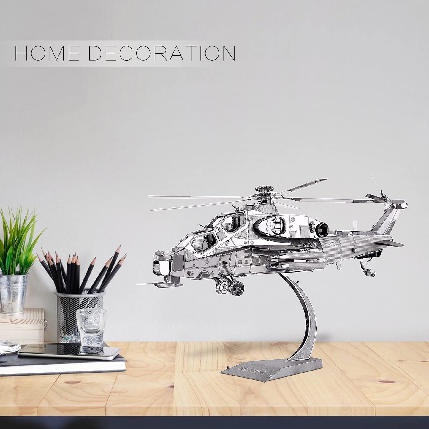Piececool 3D Metal Puzzle Military Model Kits, 10 Helicopter Airplane Models Kits To Build For Teens Men Hobbies Toys Diy Brain Teaser Puzzles, Great Birthday Gifts, 122 Pcs