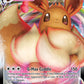 Eevee VMAX - SWSH087 Black Star Promo Card - Pokemon Trading Card Game - Red Collectible Item