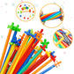 Ggiibro Straw Constructor Toys Stem Building Toys 1200Pcs Toys Aged For 3 4 5 6 7 8+ Interlocking Plastic Toys Engineering Toys