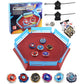 AIBREAY Bey Battling Top Stadium cutting edge Battle Set  6 Metal Fusion Spinning Tops 2 Launchers 1 Arena Combat Game  Toy Gift for Kids Boys Ages 6+