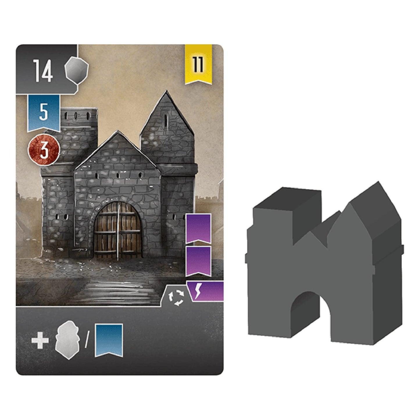 Renegade Games Studios Architects Of The West Kingdom: Works Of Wonder - Expansion To Architects Of The West Kingdom. 1-5 Players, Ages 12+, 60-80 Min Game Play