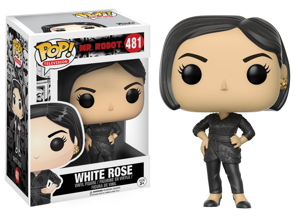 Funko Pop Tv Mr. Robot White Rose Action Figure