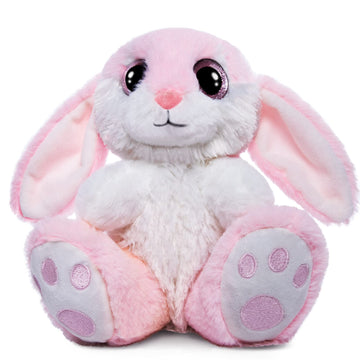 Ho-Ef Bunny Rabbit Easter Stuffed Animal, 8.5'' Plush Bunny With Floppy Ears, Machine Washable& Softness, Rabbit Plush Toys For