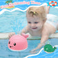Baby Bath Toys 6-12 Months - Rechargeable Toddla Whale Bath Toys Sprinkler Light Up Pool Bathtub Tub Toys For Toddlers Infants K