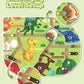 Magnetic Color And Number Maze,Dinosaurs Montessori Toys For 3+ Year Old Boys Girls, Fine Motor Skills Wooden Puzzles Board Game