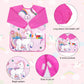 Bassion Toddler Art Smock, Smocks For Kids Artist Painting Aprons Waterproof Long Sleeve With 3 Pockets For Age 2-6 Years