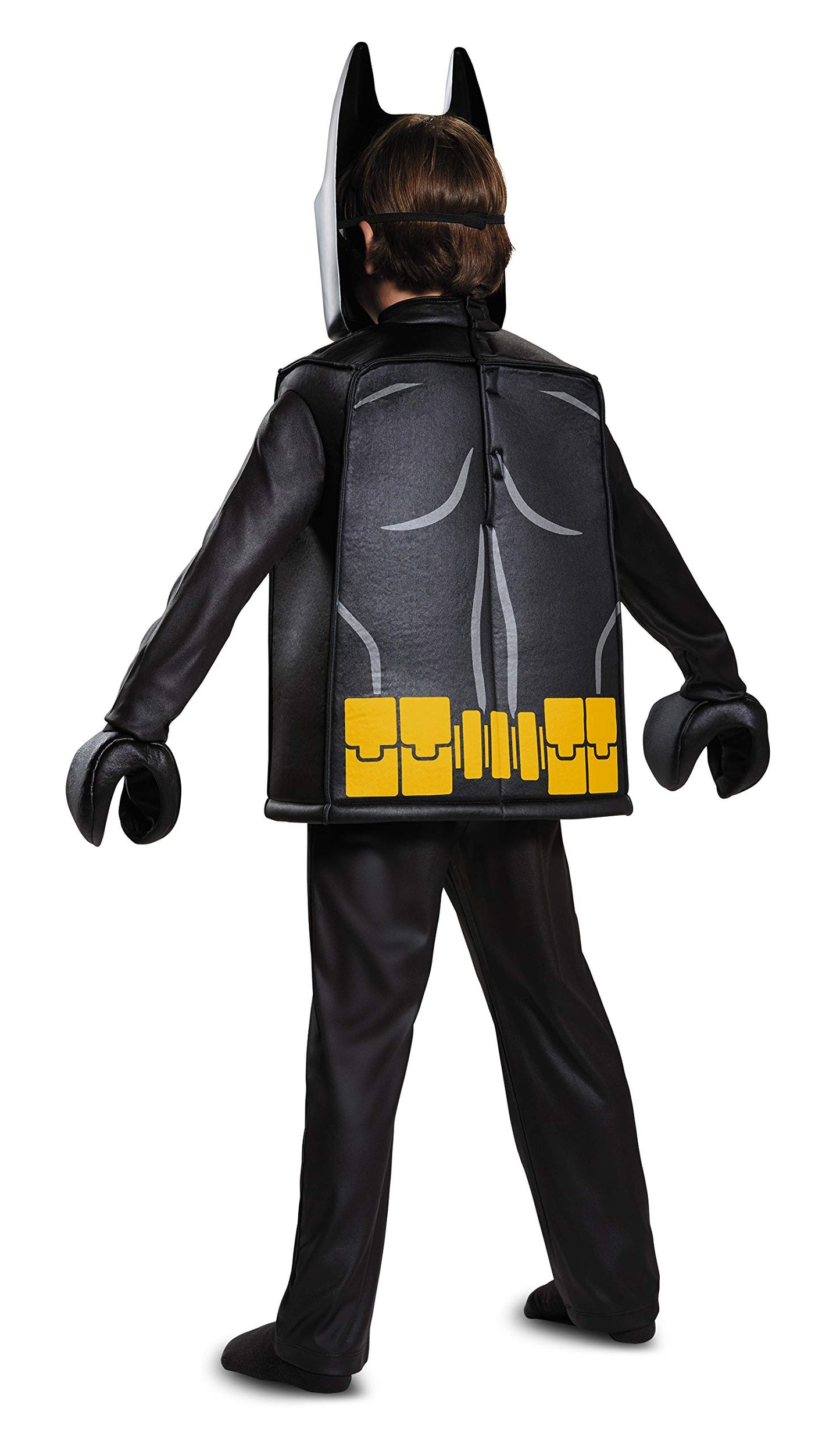 Batman Lego Movie Deluxe Costume, Black, Large (10-12)