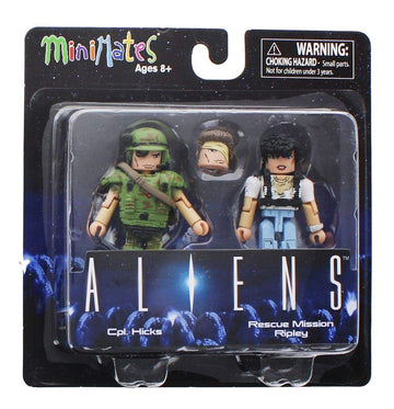 Aliens Minimates Series 1 Cpl. Hicks & Rescue Mission Ripley 2-Pack