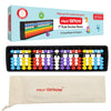 Prof. Simon 17 Rods/Digits Soroban Plastic Abacus With Multicolour Beads, 10+ Years,10 Year
