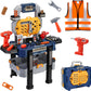 Workbench with Electric Drill Set