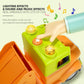 Wanborns Car Toys for Kids 2-5 Years, Transport Car Carrier Truck with 6 Vehicles, 30in Foldable Track, Light & Sound Effects