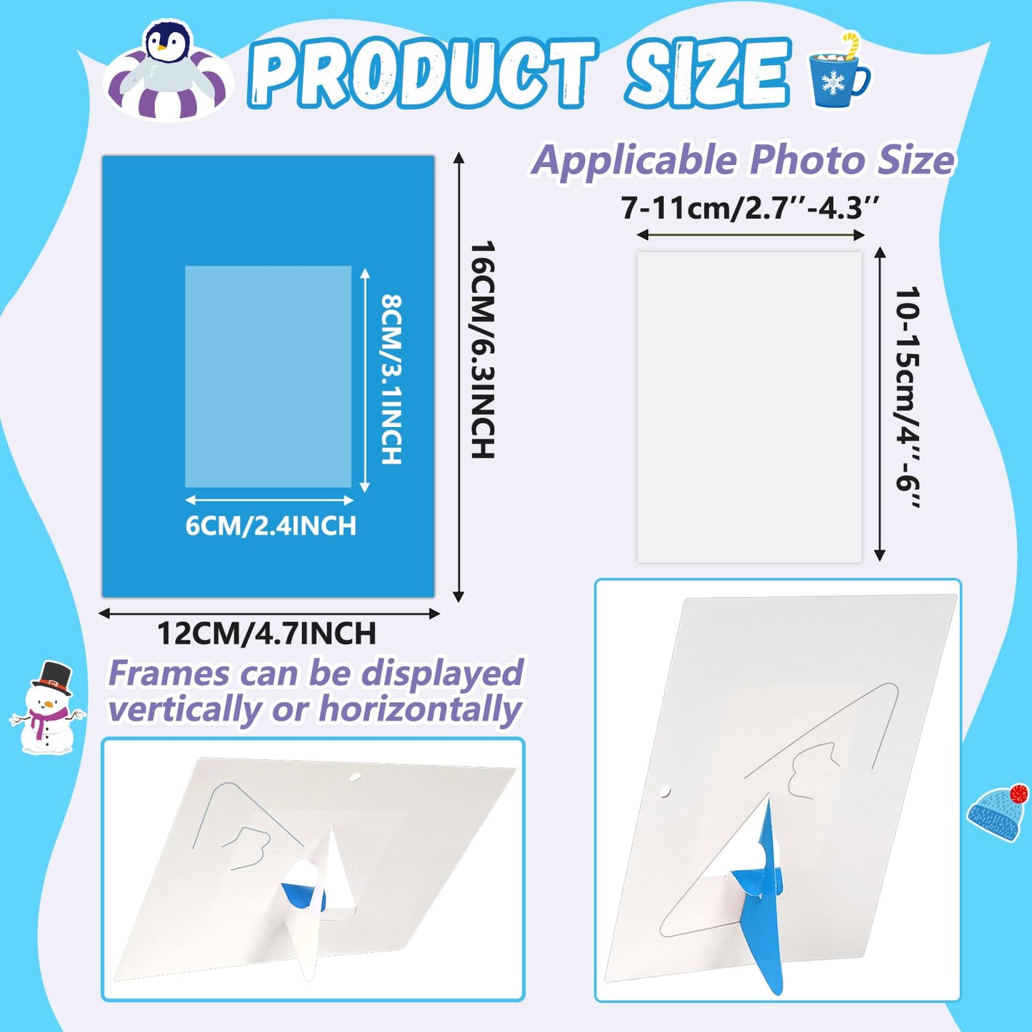 Qyeahkj 48 Sets Valentines Day Picture Frame Craft Kits with Easel Valentine s Day Craft Arts for Kids with Heart Stickers Vale