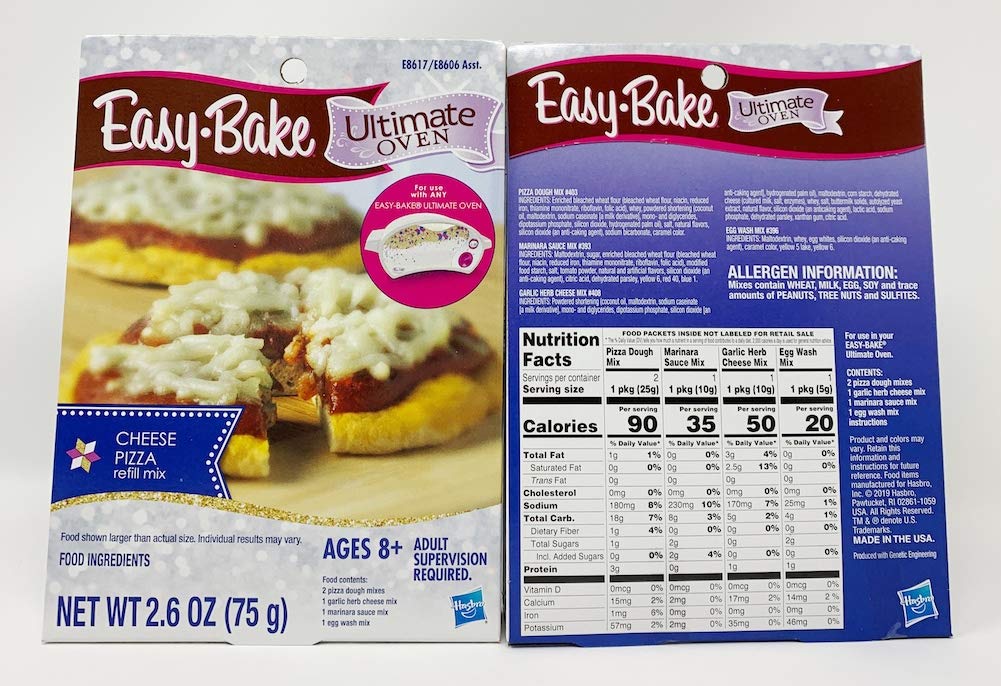 Easy Bake Oven Easy Bake Ultimate Oven Bundle Baking Star Edition + Larger Size 13.8 Oz. 3-Pack Refill Mixes (Pizza  Whoopie Pies and Red Velvet & Strawberry Cakes) + Mini Whisk