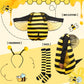 Bumble Bee Costume For Girls Funny Animal Halloween Kids Costumes