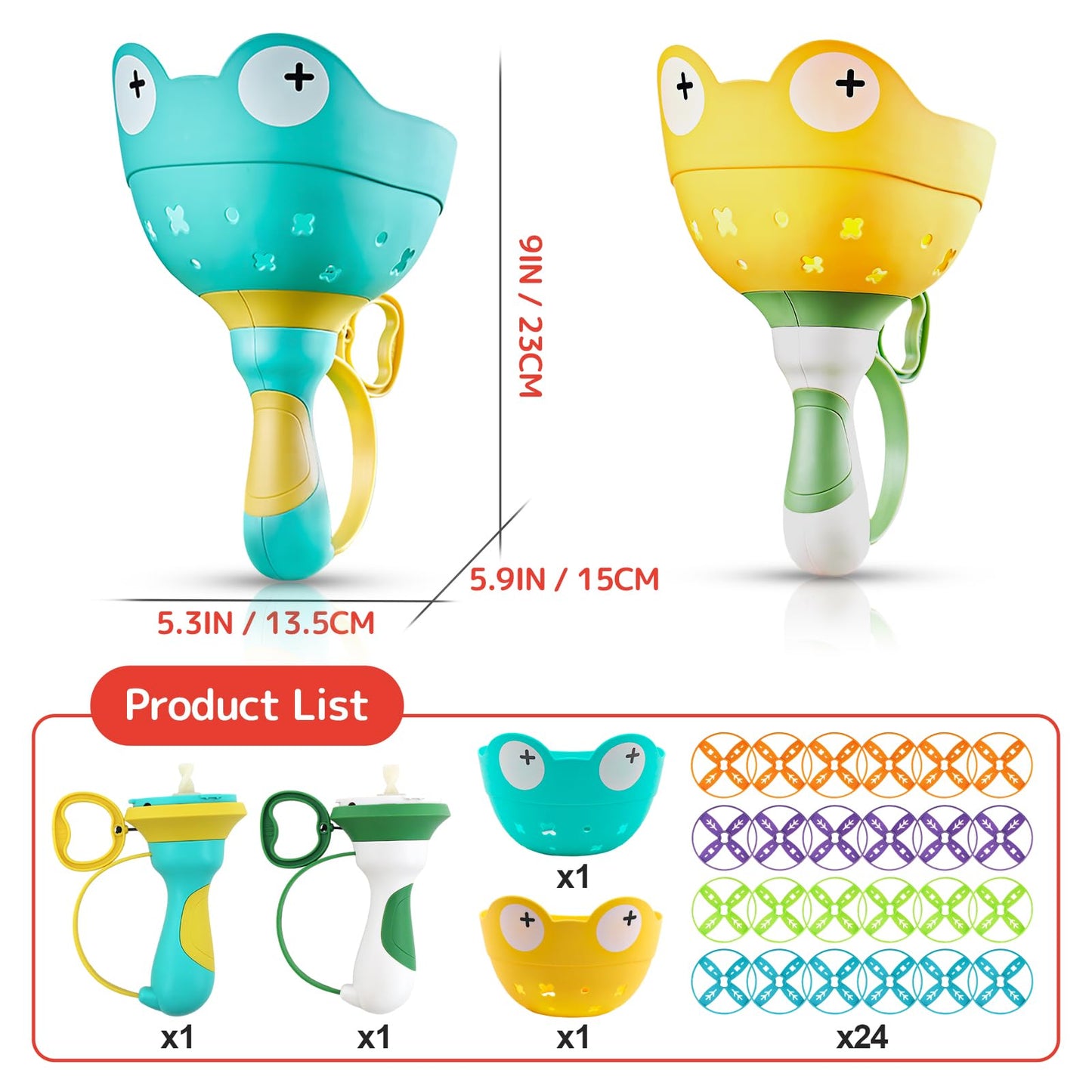 Outside Toys For Kids Ages 4-8, Manual Capture Catching Game - Toddler Chasing Toy 3 4 5 6 7 Years Old Boys Girls, Kids Outdoor Games Age 3-5 Christmas Birthday Gifts Fun Games Family Outside Games