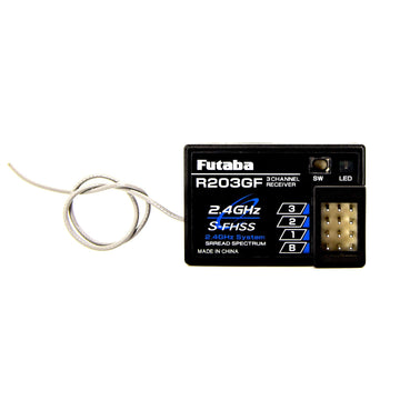 Futaba R203GF S-FHSS 3Ch 2.4GHz Receiver